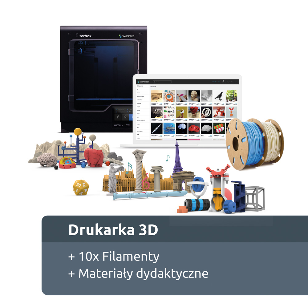 Drukarka 3D Pakiet - Pracownia Druku 3D SkriLab.